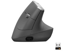 Logitech MX Vertical ergonomische Computermaus 6 Tasten Bluetooth USB kabellos