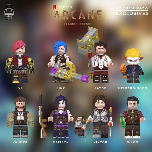 Exklusiv lego arcane - exklusiv!, league