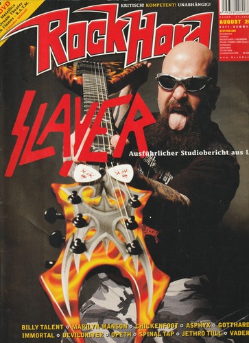 Rock hard 264 2009 slayer - ✪,