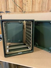 BW EDAK 19" Rack 2 Deckel Alukiste (Netzwerk, Bundeswehr)