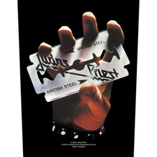 Judas Priest - British Steel -  Backpatch Rückenaufnäher