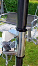 Balkonschirmhalter für  Sonnen-/ Balkonschirm Befestigung an der Balkonbrüstung