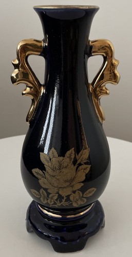 Vase kobaltblau 21 - ca.21, cm