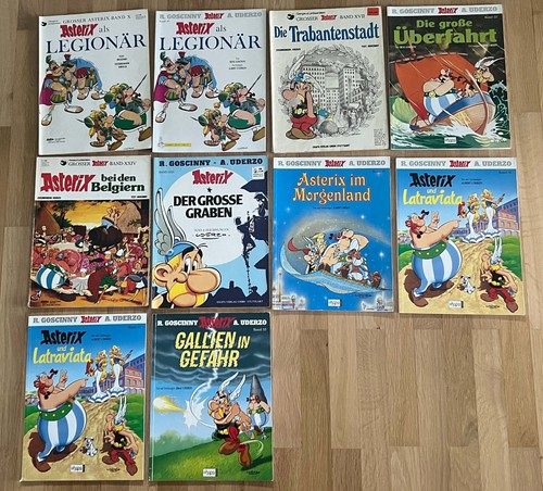 Asterix comic konvolut - konvolut, 10