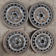 4x Originale VW Stahlfelgen