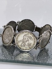 835 Silber Armband,38.9g,6x5