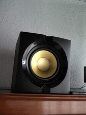 2x Phillips Fx55 Subwoofer 8Zoll gold 180W ported Design cheap