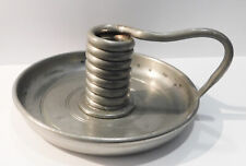 Seltener Zinn Kerzenleuchter