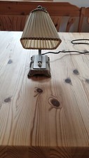 Alte Tischlampe, Nachttischlampe  - 1950er Jahre - funktionstüchtig