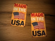 2x USA Aufkleber Chopper