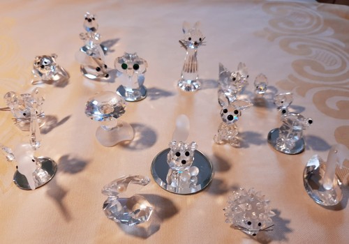 Swarovski silver crystal - silver,