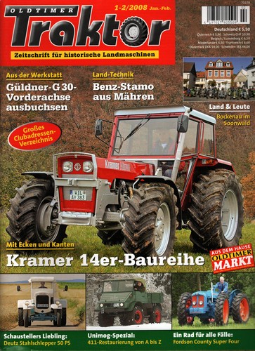 Zeitschrift oldtimer traktor - zeitschrift,