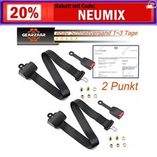 2x 2 Punkt Beckengurt