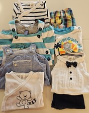 Bekleidungspaket Größe 56 u. 62 ☆ 9 Teile ☆ Baby Junge ☆ H&M, Dopodopo, Topomini