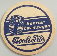 Bierdeckel Krefeld Brauerei Tivoli GmbH aufgelassen 1989 (5)