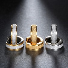 Klapp creolen diamantiert - creolen,