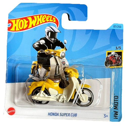 Hot wheels honda super cub - wheels,