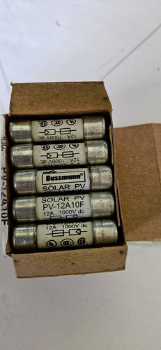 10x 12a10f bussmann fuse - 10x, pv-12a10f