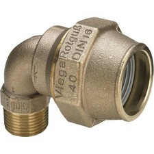 Viega Maxiplex Winkelverschraubung 274535 Ø 40 mm x R 1 1/4, 90°, Rotguss,