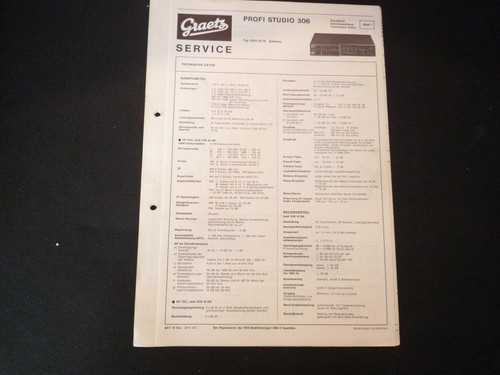 Original service manual - original,