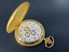 Taschenuhr vergoldet Savonette