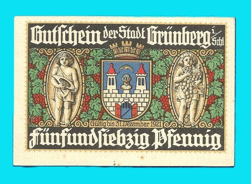 082 notgeld stadt grünberg - notgeld,