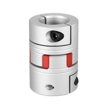 Kupplungswelle 25mm bis 25mm Kaliber L65xD45 Flex Kupplung Dichtung für Servomotor