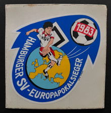 Hamburger SV HSV Aufkleber Sticker Fussball Europapokalsieger 1983 #599