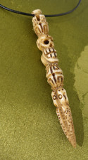 Aufwendig gearbeiteter phurba - aufwendig,