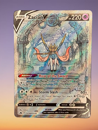 Pokémon karte zacian full - karte,