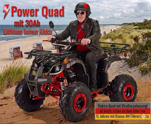 Elektro atv quad 60km - elektro, quad,