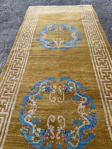 Drachen teppich aus tibet - drachen,