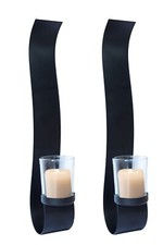 2er Set Wandkerzenhalter