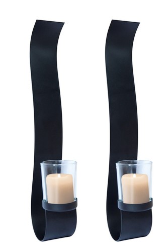 2er set wandkerzenhalter - set,