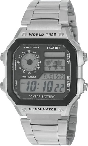 Casio 1200whd herren - ae-1200whd-1a,