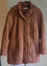 Jacke Damen Größe 52 Marke Couture Line Neu Farbe Braun mit Kapuze