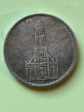 Münze Silber 5 Reichsmark Garnisonskirche 1935 mit hk  G