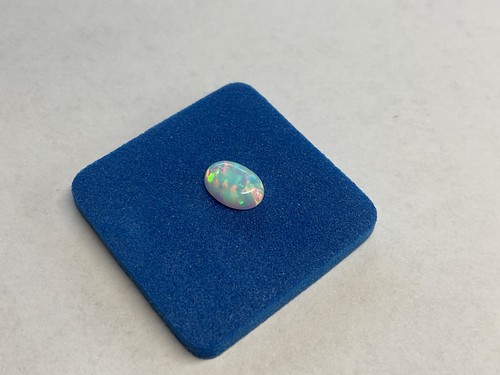 Edelstein cabochon weiß opal - edelstein,