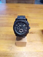 Fossil Uhr Chronograph Herren, Machine, FS4487, neue Batterie, Box
