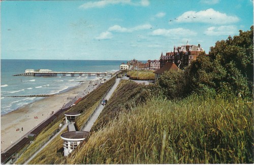 Strand pier von cliffs - strand,