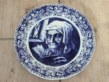 34,2cm Vintage Blue Delft Boch