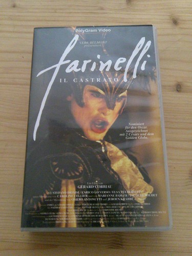 Vhs farinelli il castrato - il, castrato"