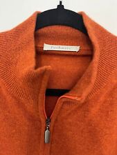 Pashmere ,Cashmere Rollkragenpullover aus Kaschmir mit halbem Reißverschluss