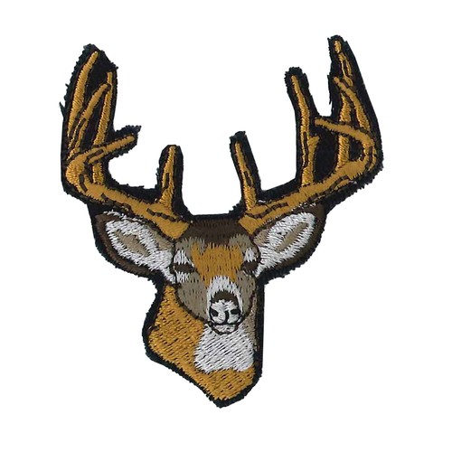 Aufnäher rotwild hirsch mit - aufnäher,