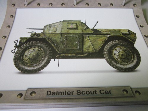 Radpanzer typenblatt daimler - radpanzer,