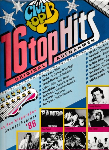 Club top 16 hits - lp,