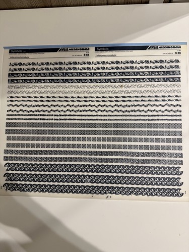 Vintage mecanorma letraset - mecanorma,