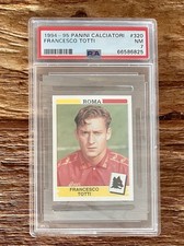 Panini Francesco Totti Rookie / 1994-95 / #320 / PSA 7