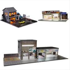 Diorama 1/64 Garage Model LED