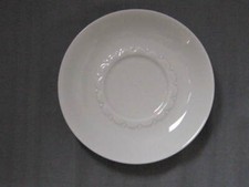 Rosenthal Anna weiß ohne Dekor Kaffee untere Untertasse Porzellan 14 cm